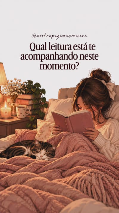 A noite fica um pouquinho mais bonita quando termina entre páginas. 🌙📚✨ Meu momento de silêncio, aconchego e histórias…