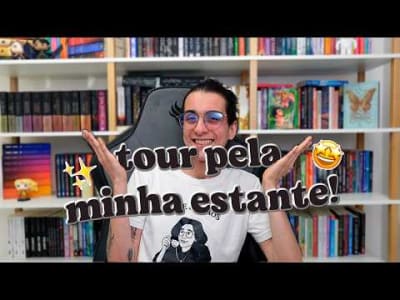 TOUR NA MINHA ESTANTE ✨📚 (300+ LIVROS)