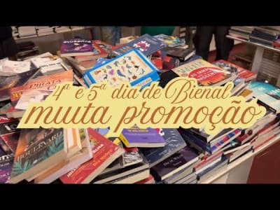 Vlog da Bienal - 4ª e 5ª dia sem Bienal e mostrando as promoções pra vocês