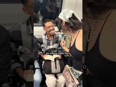 O que os cariocas estão lendo no metrô?