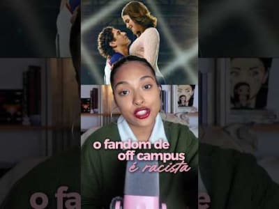 O fandom mais racista que eu já vi e não choca ninguém #offcampus #booktok #booktube #livros