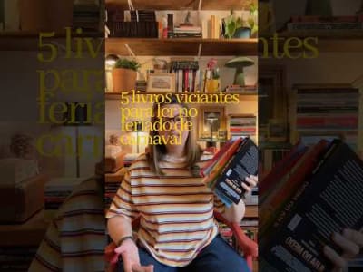5 livros viciantes para ler durante o carnaval ✨ #literature #livros