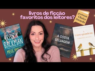 Encontrei um livro 5⭐️ entre os melhores livros de ficção do Goodreads Choice Awards 2025 🏆