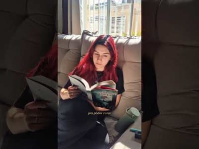 vlog de leitura de "uma janela sombria" ✨️📖 #vlogdeleitura #livros #fantasia #booktube