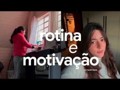 vlog: leituras, limpeza e organização.