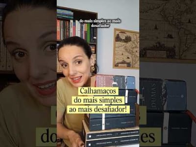 Qual calhamaço mais difícil que você já leu? #livros