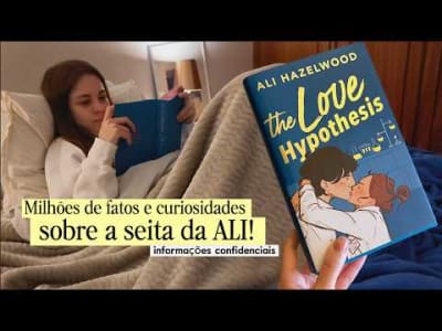 lendo A Hipótese do amor e contando TUDO que ninguém sabe sobre o livro e a Ali Hazelwood
