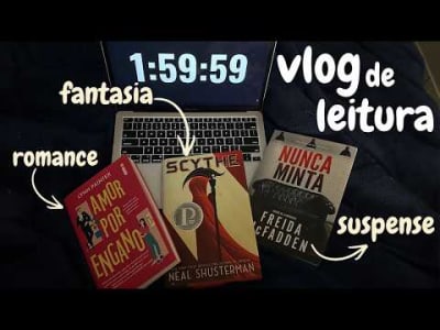 Vlog de leitura de NUNCA MINTA, O CEIFADOR e AMOR POR ENGANO | 2º mês do meu clube do livro