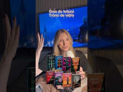 Guia de leitura de trono de vidro ✨