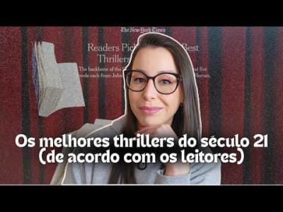 os 50 melhores thrillers do século 21 | LISTA DOS LEITORES ✍️