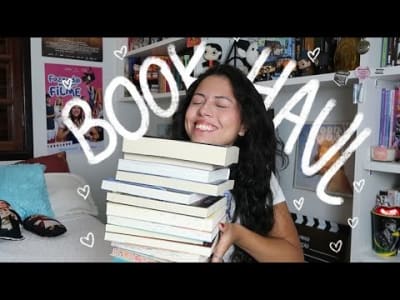 book haul! | recebidos e presentes de aniversário 💗