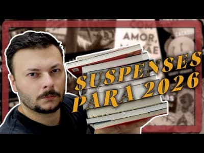 12 livros de SUSPENSE, THRILLER e TERROR para ler em 2026 | Edu Luckyficious