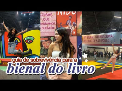 guia de SOBREVIVÊNCIA para a BIENAL DO LIVRO 2026 | dicas para curtir o evento!