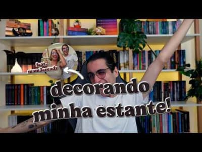 Decorando minha estante 📚💫