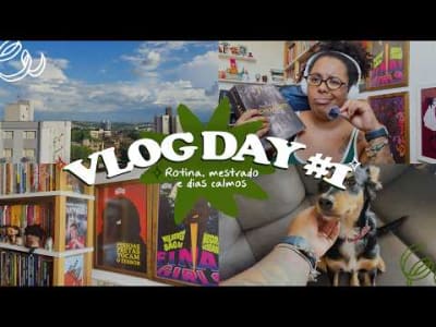 VLOGDAY ✨ Voltei? Rotina, mestrado e dias calmos