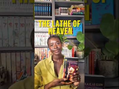 The Lathe of Heaven #booktube #bookbites #booktok #ursulakleguin #scifi # #booktubetbr #bookrecs