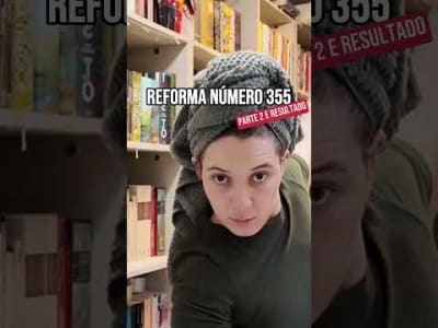 reforma do cantinho de livros, PARTE 2 E RESULTADOS #booktok
