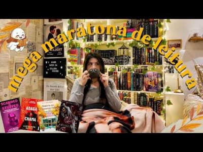 mega maratona de leitura #005 | surtando com essa romantasia!