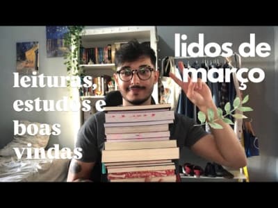 leituras e estudos do mês de março