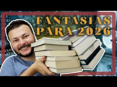 12 livros de FANTASIA para ler em 2026 | Edu Luckyficious