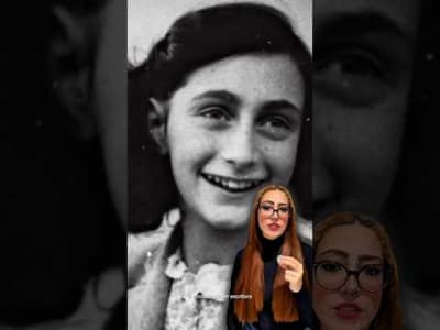 A história de Anne Frank.. #shorts #literatura #casosreais #annefrankhouse #booktok #booktube #livro