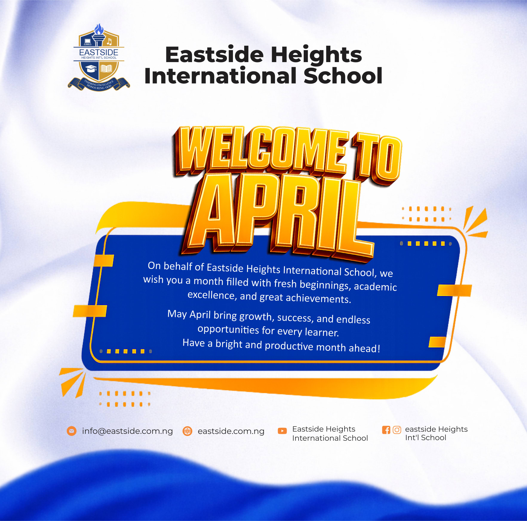 Welcome to April: A Month of Fresh Beginnings