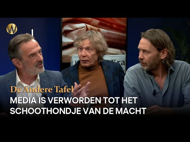 De Andere Tafel: media is verworden tot het schoothondje van de macht