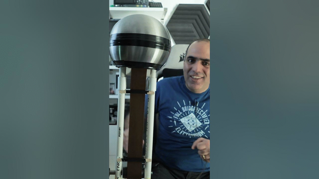 Test the Van De Graaff #experiment #failure #funny #electric