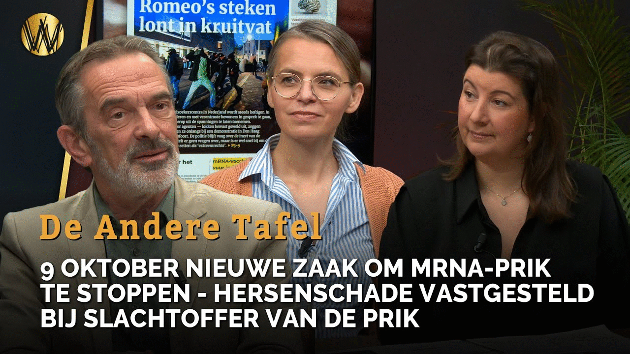 9 oktober nieuwe zaak om MRNA-prik te stoppen - hersenschade vastgesteld bij slachtoffer van de prik