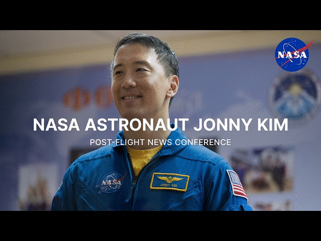 NASA Astronaut Jonny Kim Post-Flight News Conference (Dec. 19, 2025)