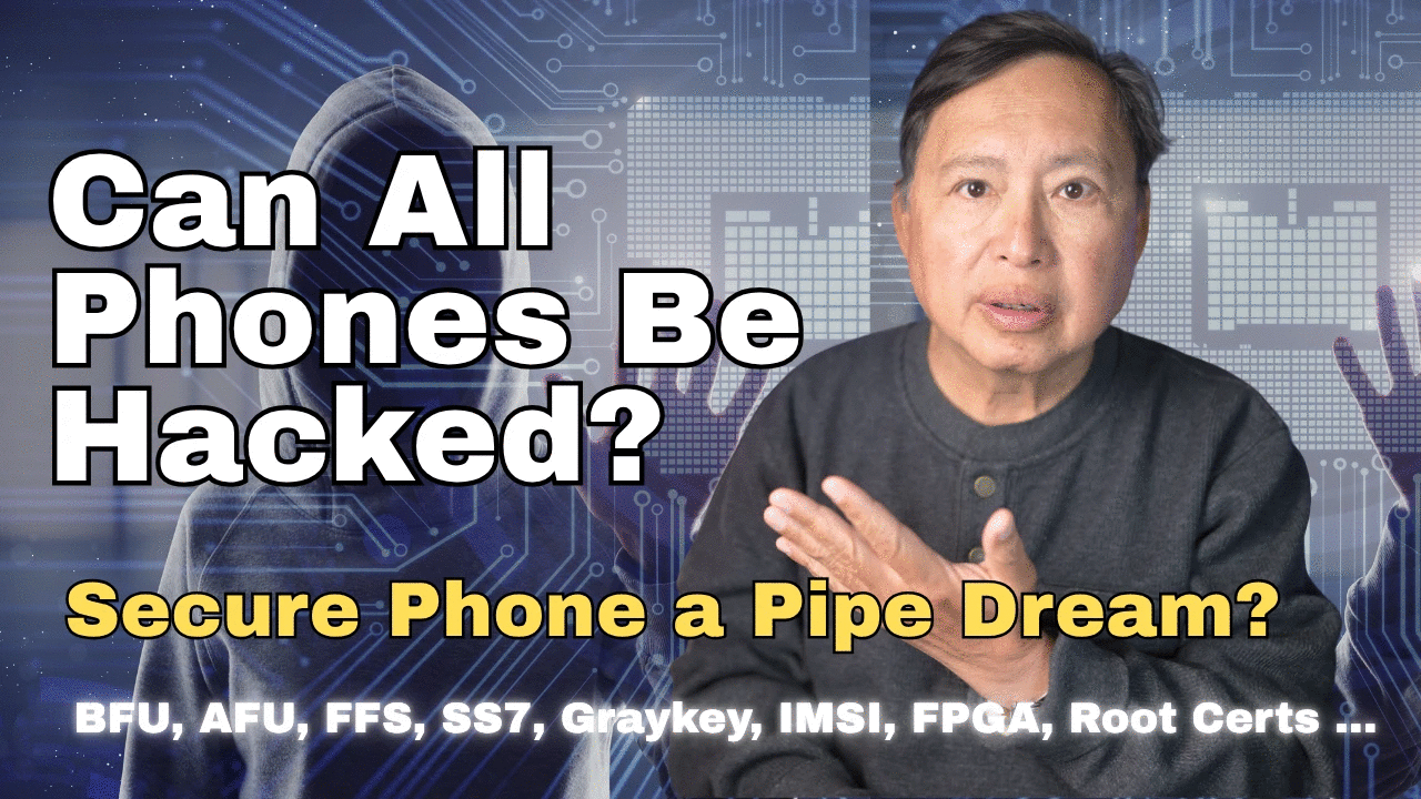 How Phones Can Be Attacked, But Why This Isn't a Source of Fear  (Not About Privacy)