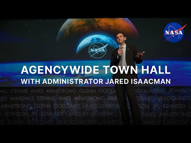 Agencywide Town Hall with NASA Administrator Jared Isaacman, Friday, Dec. 19, 2025