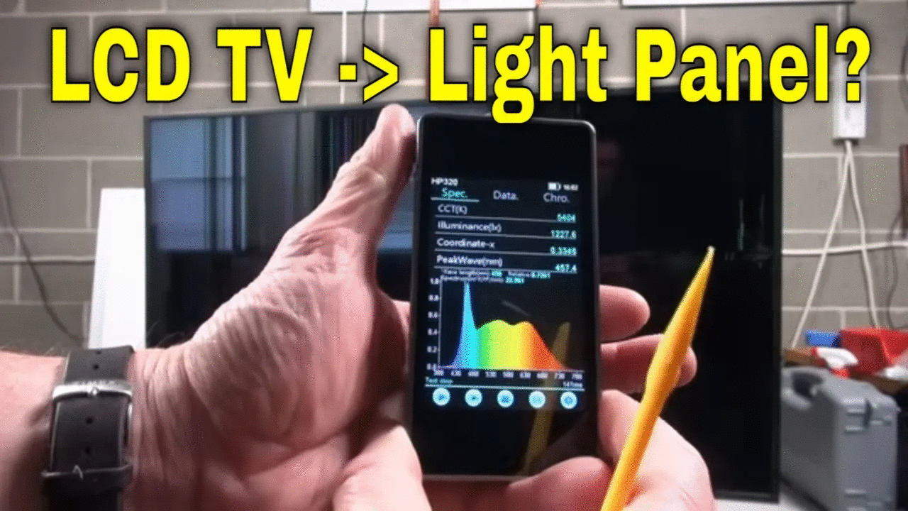 EEVblog 1700 - Do Dumpster LCD TV's Make Good LED Light Panels?