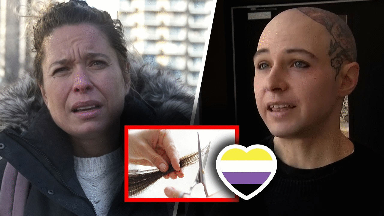 Non-binary activist costs small hair salon $500 over booking form