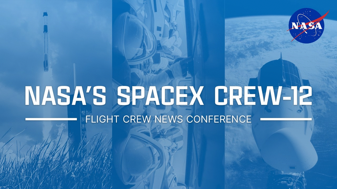 NASA's SpaceX Crew-12 Flight Crew News Conference (Jan. 30, 2026)