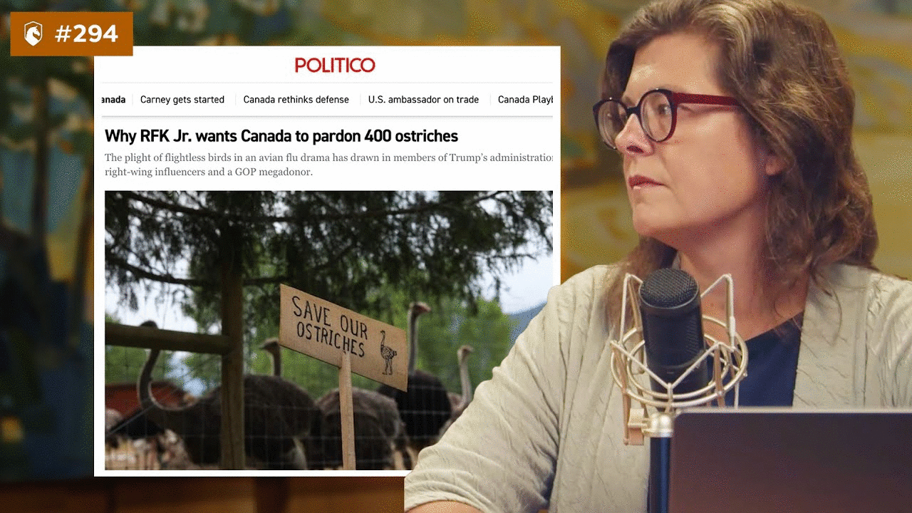 Canadian Ostriches: When Nature Competes with Pharma | DarkHorse 294