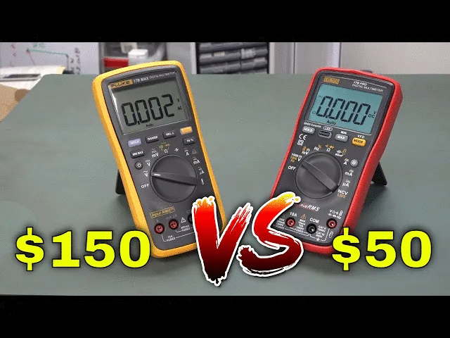 EEVblog 1731 - $50 Ziboo 17B Pro Multimeter vs $150 Fluke REVIEW
