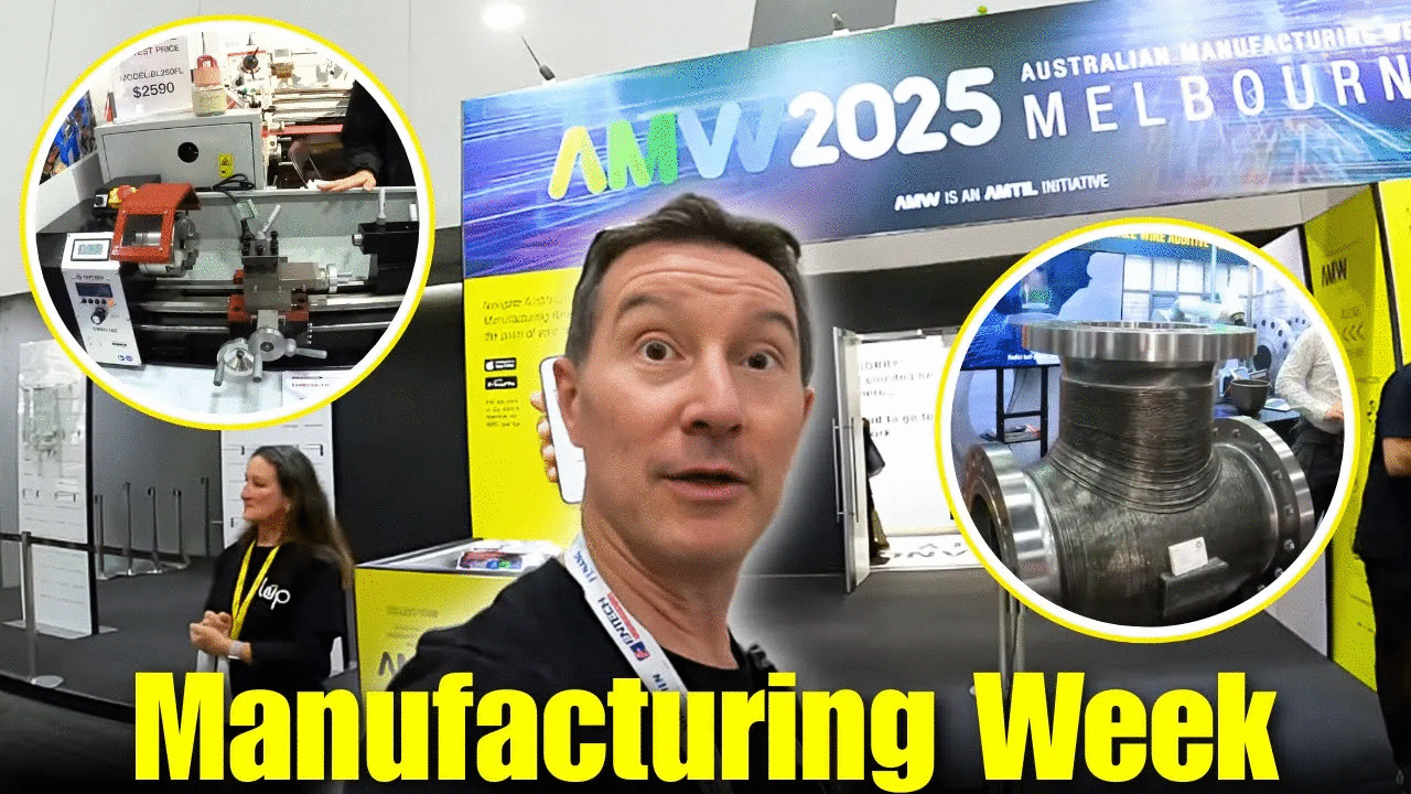 EEVblog 1685 - Australian Manufacturing Week 2025: Walkaround