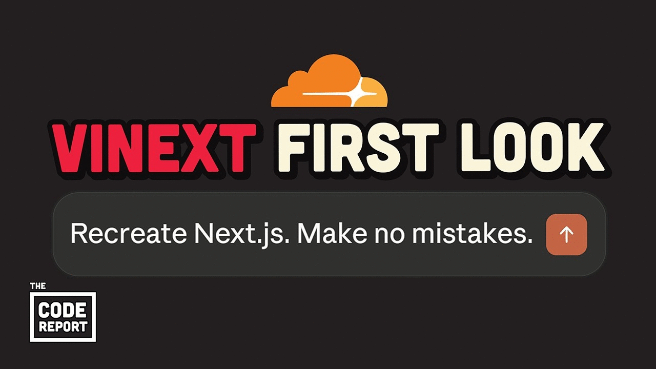 Cloudflare just slop forked Next.js…