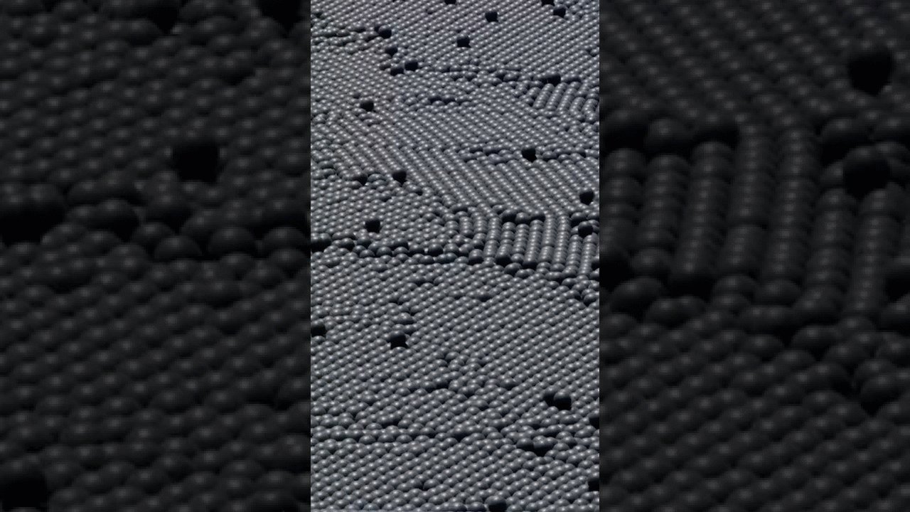 There are 96 million black balls on this lake