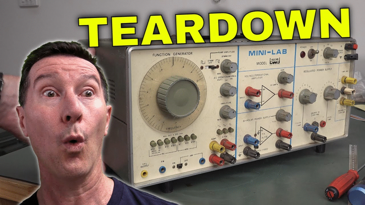EEVblog 1724 - BWD 603B MiniLab RETRO TEARDOWN