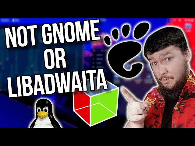 He's Making A New GTK4 Based Linux Desktop