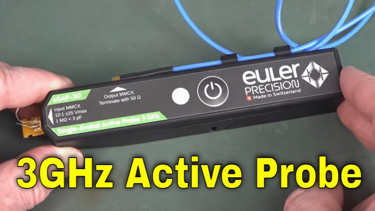 EEVblog 1715 - Euler Precision eSAP-30 3GHz Active Probe REVIEW