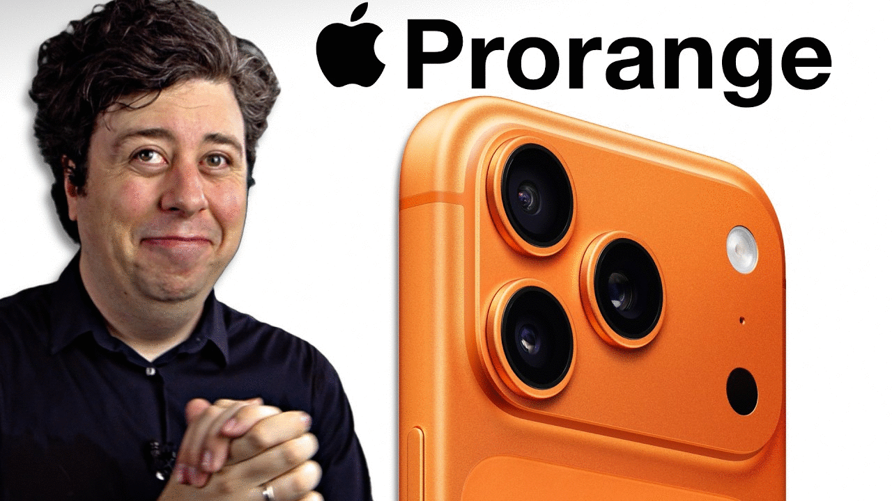 iPhone 17 Pro PARODY - “Prorange”