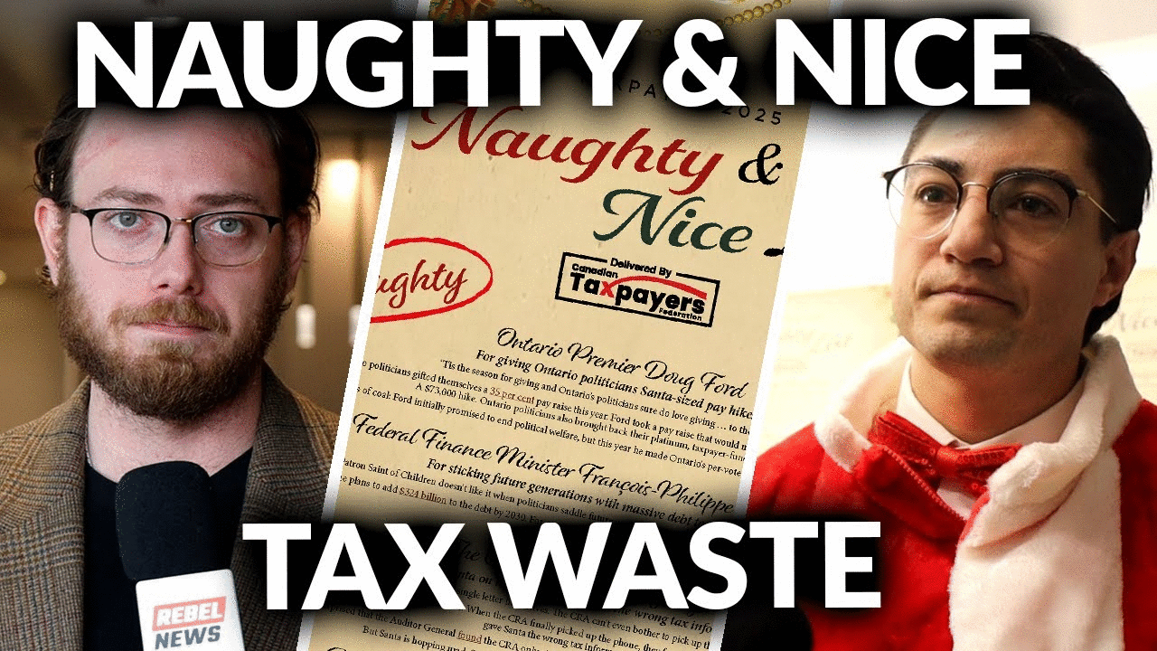 Canadian Taxpayers Federation hosts 'Naughty and Nice' awards