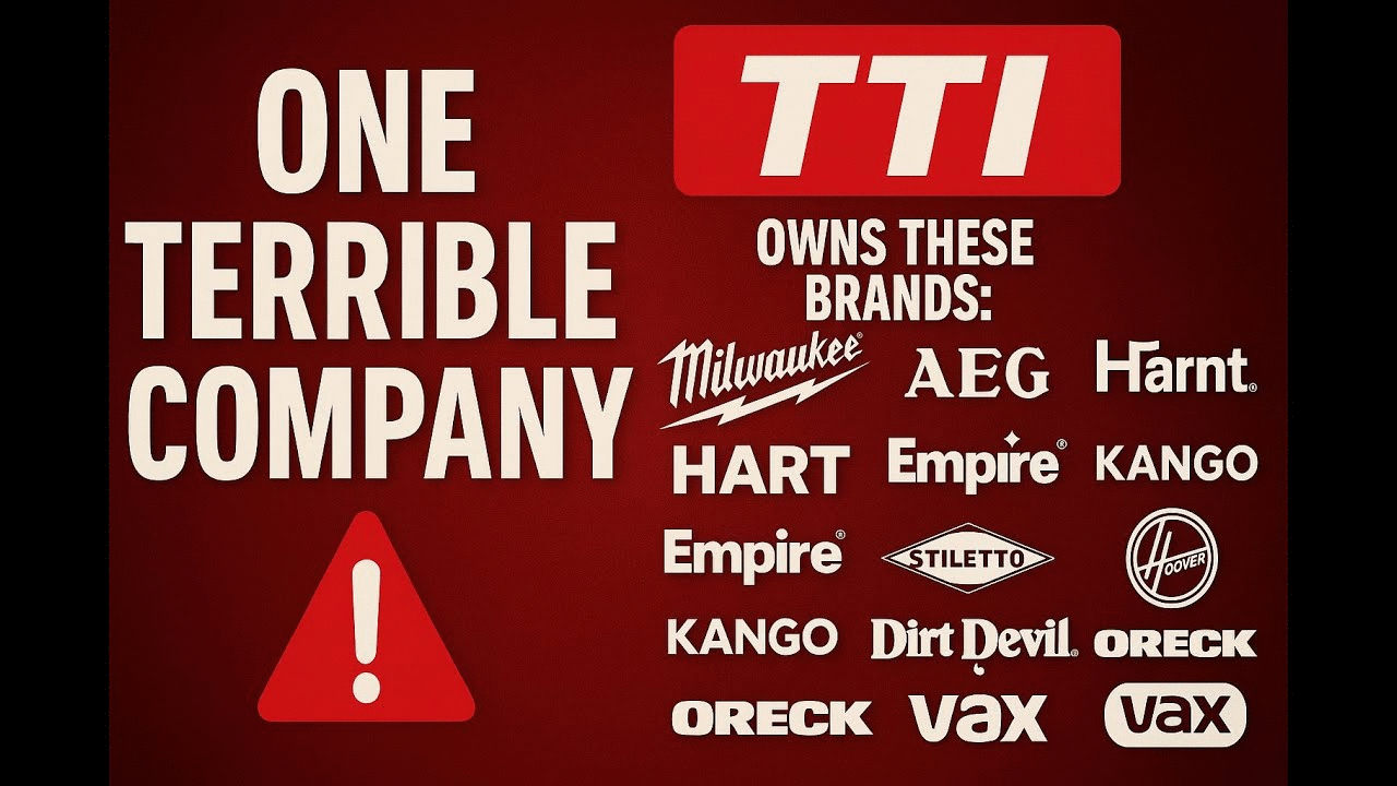 TTI: Same garbage behind every brand; DRM, data harvesting, warranty denial