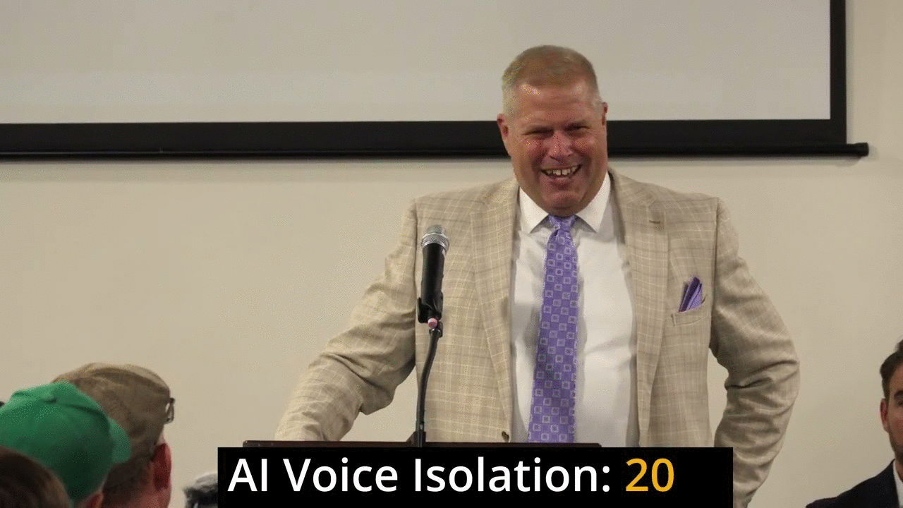 Davinci Resolve Studio AI Voice Isolation feature demo, inspired by the legendary @curtisjudd