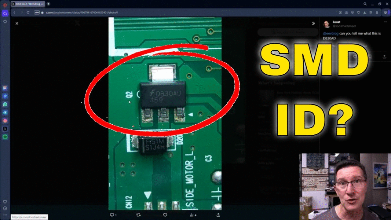 EEVblog 1708 - What's This SMD Part?