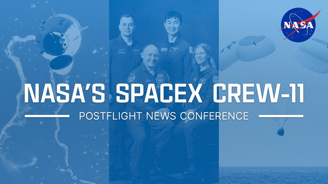NASA's SpaceX Crew-11 Post-Flight News Conference (Jan. 21, 2026)