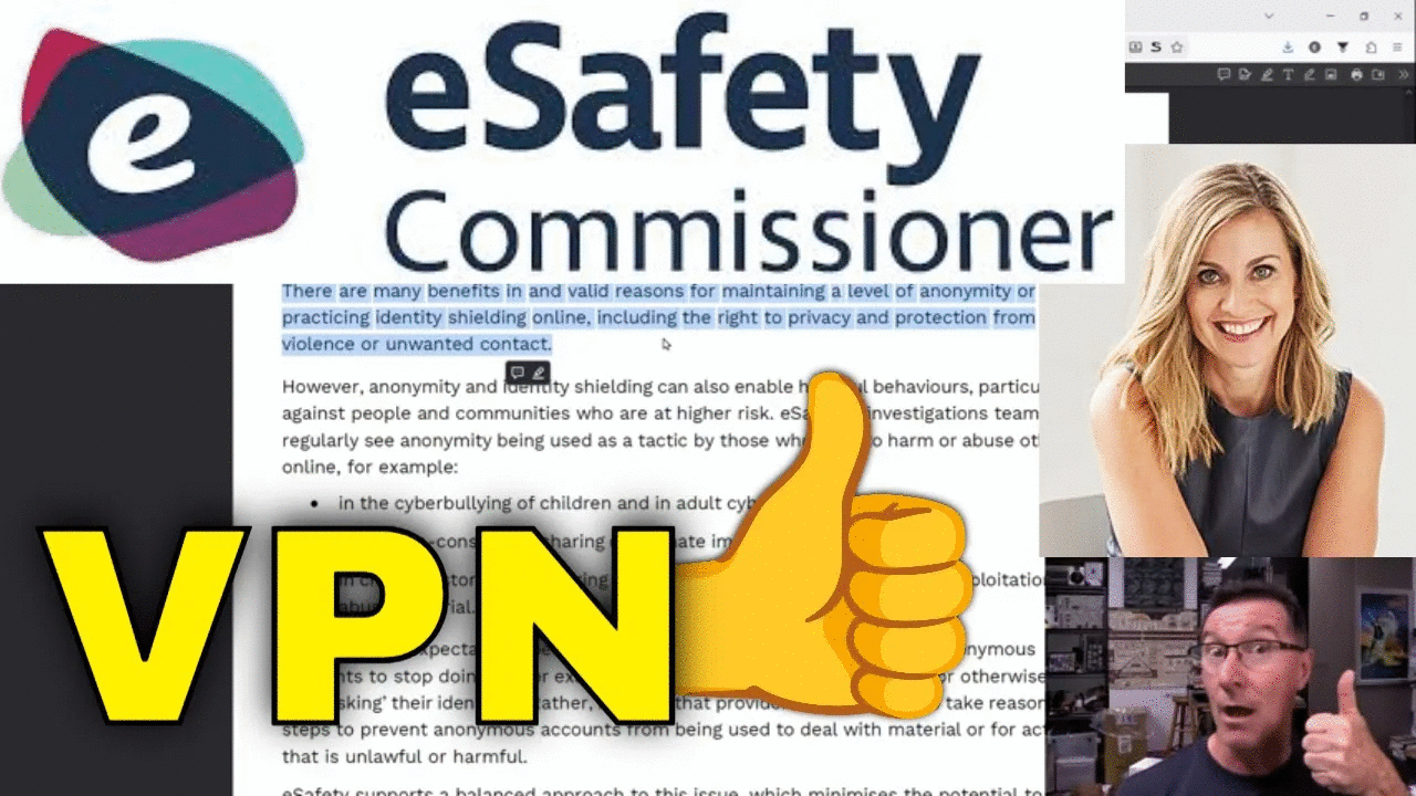 eevBLAB 136: Australian Government eSafety Office RECOMMENDS a VPN